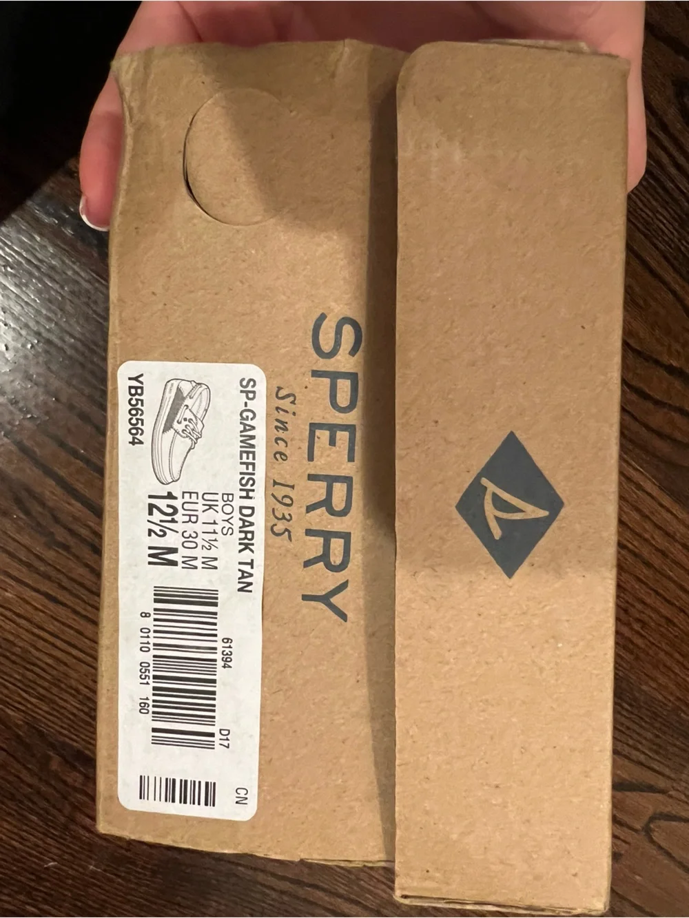 Boys Sperry Gamefish Boat Shoe